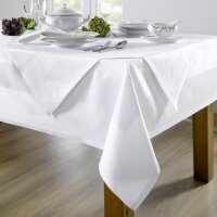 Tischwäsche Vollzwirn Damast Tischdecke 180 cm rund...