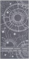 Saunatuch Sternzeichen Wassermann (Aquarius) 80 x 180 cm