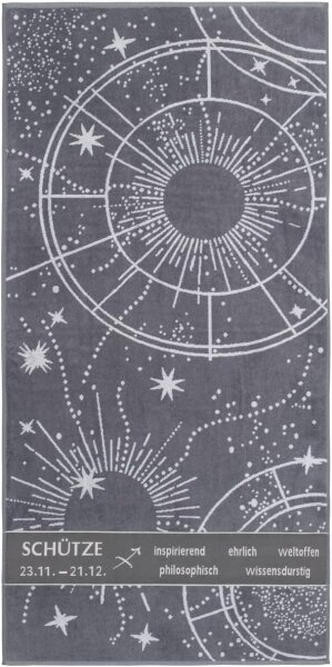 Saunatuch Sternzeichen Schütze (Sagittarius) 80 x 180 cm