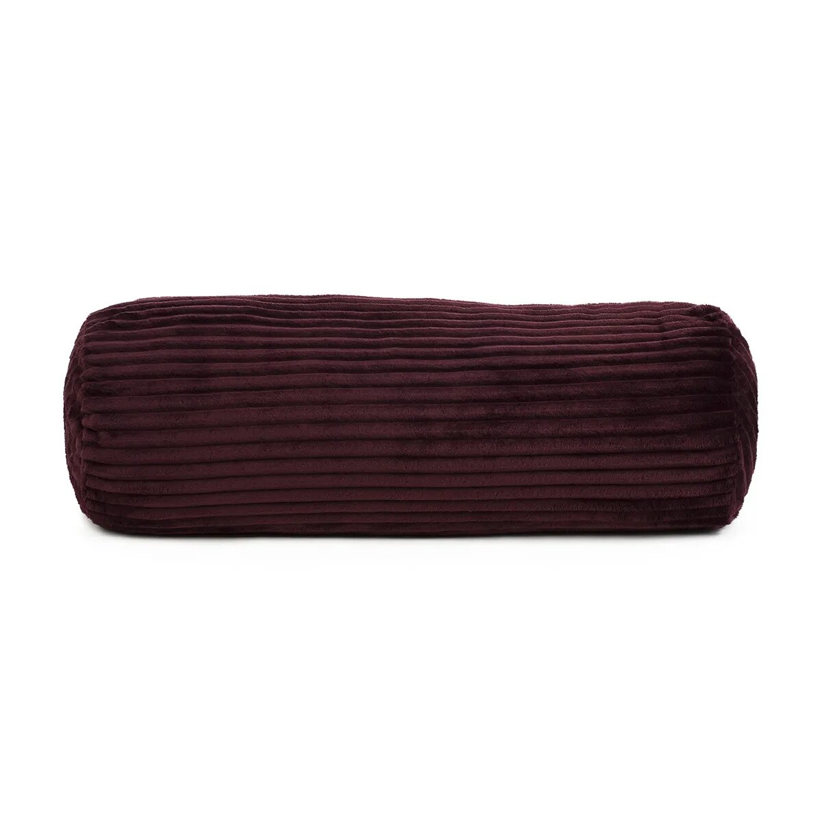 Gzze Kissenrolle Cord Optik mit Fllung 70 x 22 cm brombeere