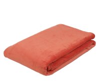 Kuscheldecke Memphis Premium karminrot 150 x 200 cm