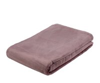 Kuscheldecke Memphis Premium altrosa 150 x 200 cm