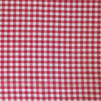 Tischdecke Züchenkaro rustikal rot-weiß 130 x 130 cm