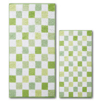 Dyckhoff Frottierserie Green Paradise CHESSBOARD