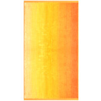 Frottierserie Colori Verlauf gelb Handtuch (50 x 100 cm)
