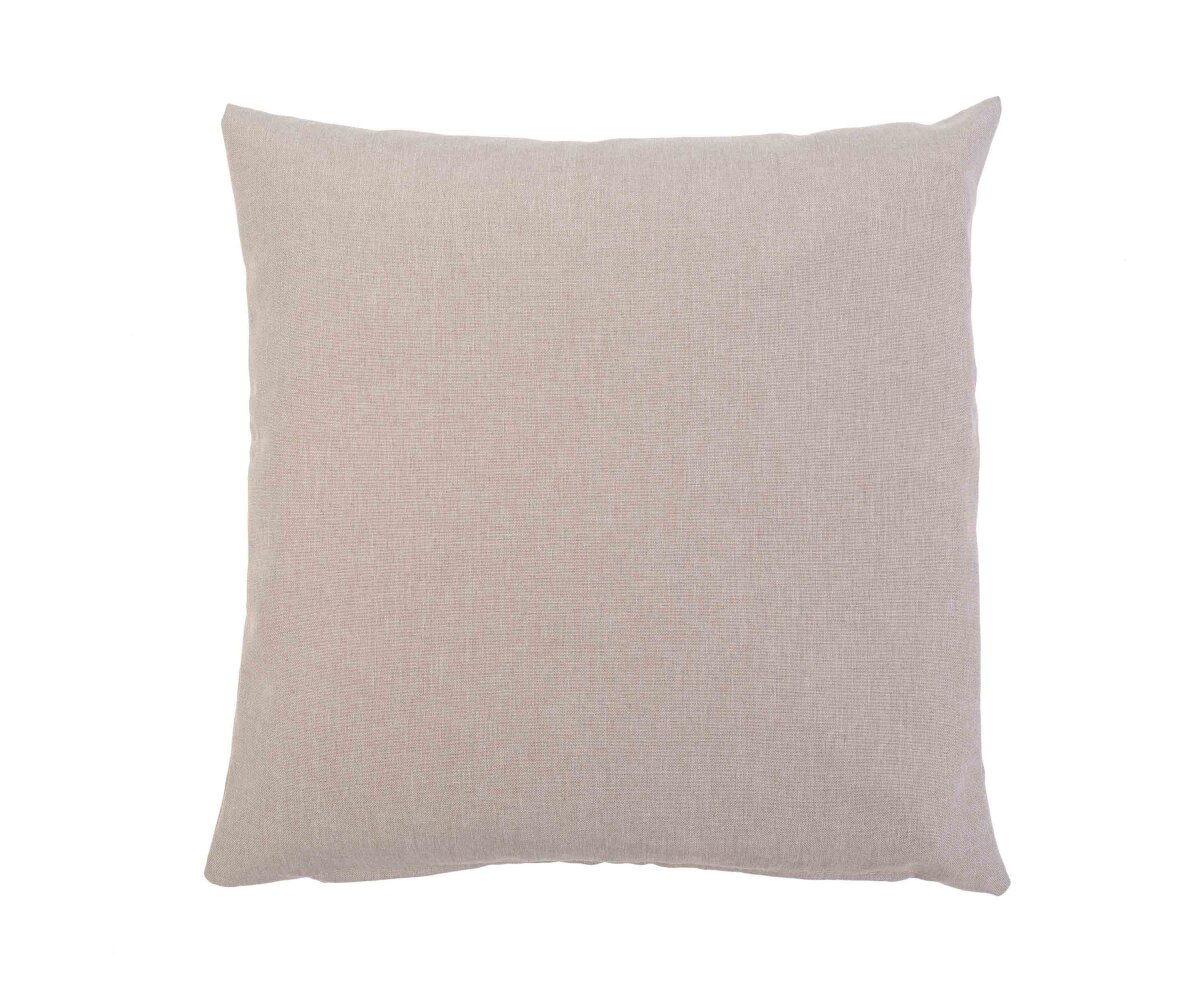 Kissenbezug Milano taupe 50 x 50 cm