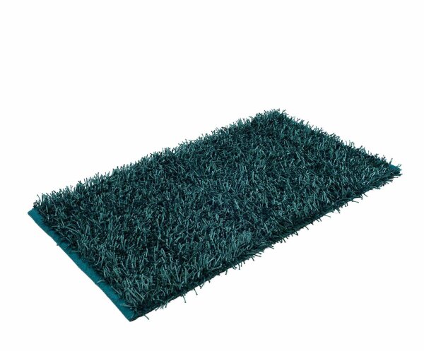 Teppich Langflor Shaggy petrol 60 x 100 cm