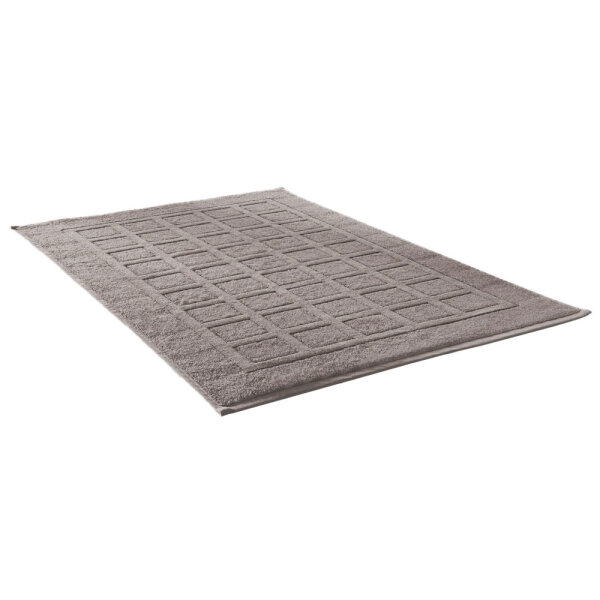 Frottierserie Planet GOTS Badvorleger 50 x 80 cm taupe (208)