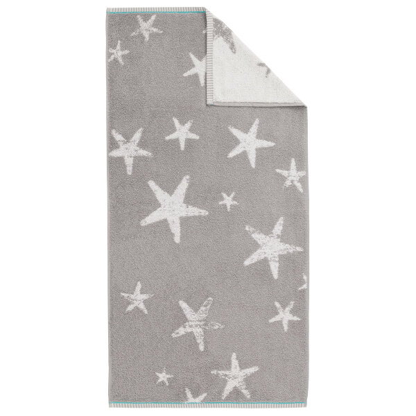 Frottierserie MARITIM Starfish Handtuch (50x100 cm) kiesel (109)