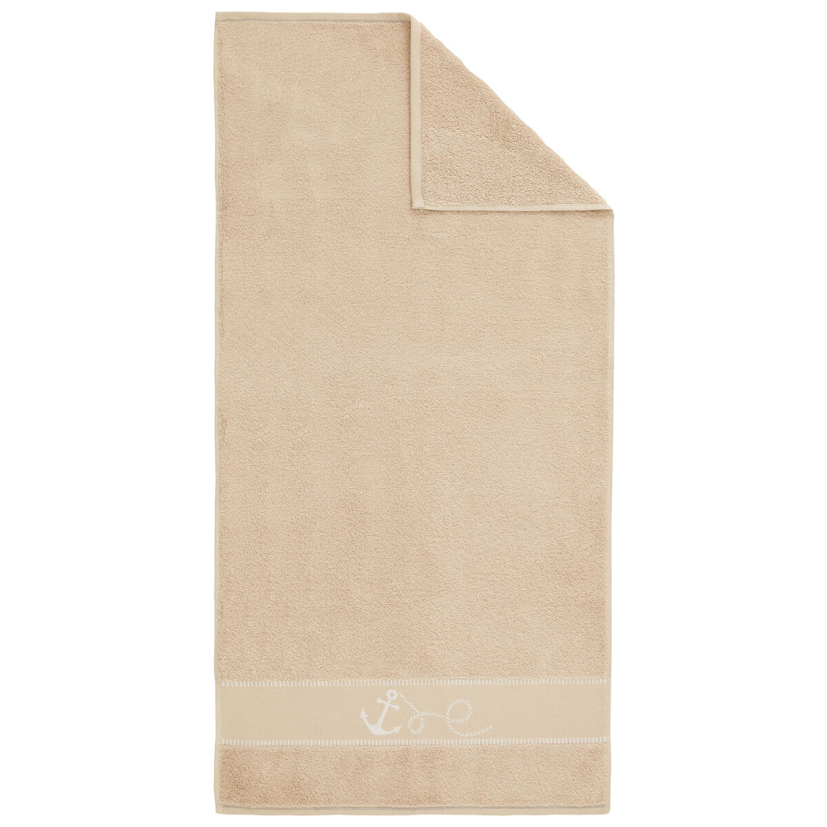 Frottierserie MARITIM Voyage Handtuch (50x100 cm) greige (220)