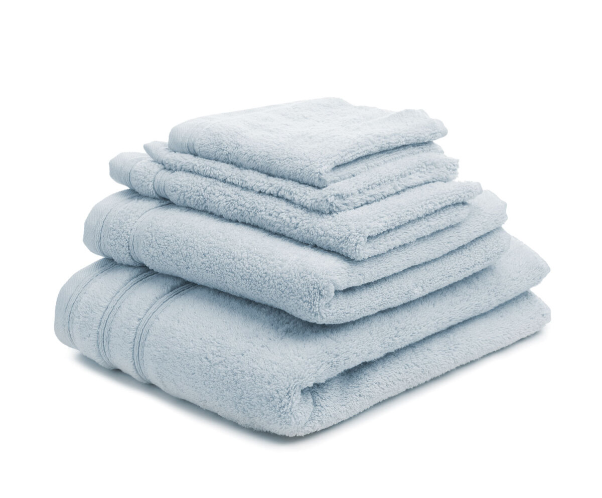 Frottierserie Monaco 600 g/m Seiftuch (30 x 30 cm) hellblau (50)