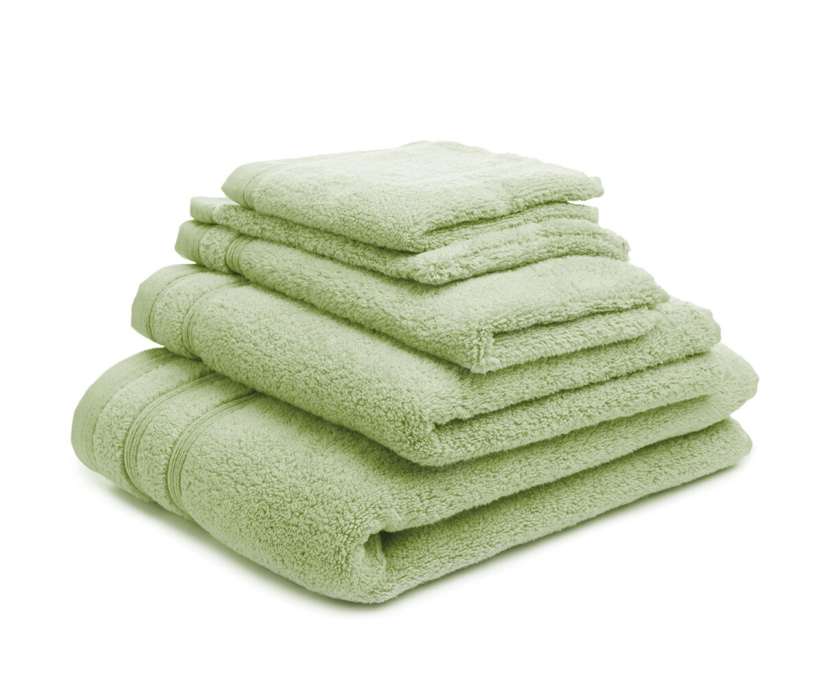 Frottierserie Monaco 600 g/m Seiftuch (30 x 30 cm) hellgrn (81)