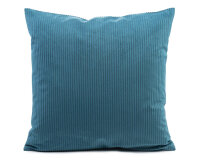 Kissenhülle Rinaldo im Cordoptik-Look 40 x 40 cm petrol
