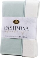 Gözze Wendewohndecke Pashmina-Feeling uni 150 x 200...