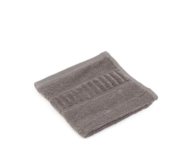 Frottierserie Bio silber Handtuch (50 x 100 cm)