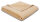 Cotton Sense Baumwolldecke uni 150 x 200 cm beige
